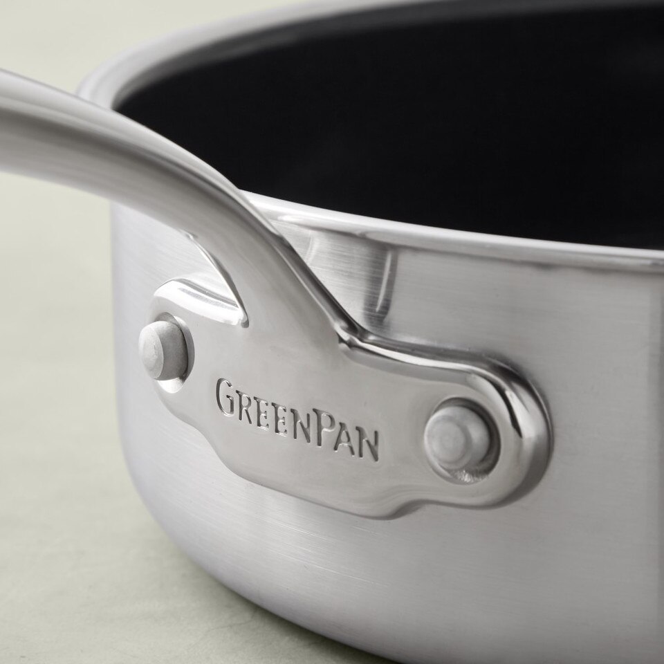 GreenPan™ Prestige Ceramic NonStick Covered Sauté Pan, 3.8 L